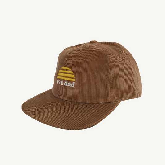 Rad Dad Cord Cap Tan