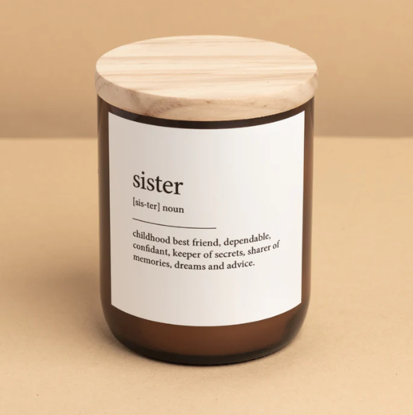 Dictionary Meaning Candle Sister
