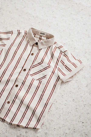 Candy Cane Boys Romper / Shirt