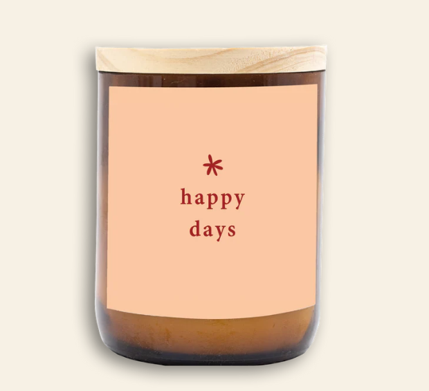 Happy Days Soy Candle Happy Days