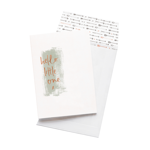 Hello Little One Greeting Card