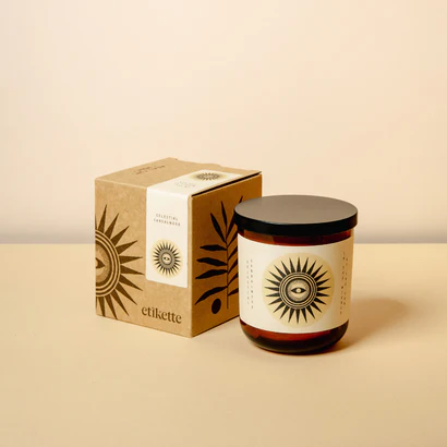 Etikette 400g Candle Celestial Sandalwood