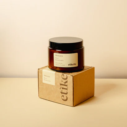 Etikette Soy Candle Otways In Bush Botanicals 500ml