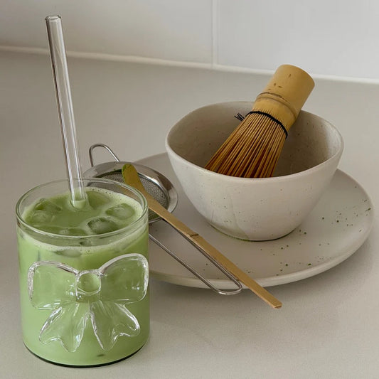 The Signature Bow Tumbler Glass Clear