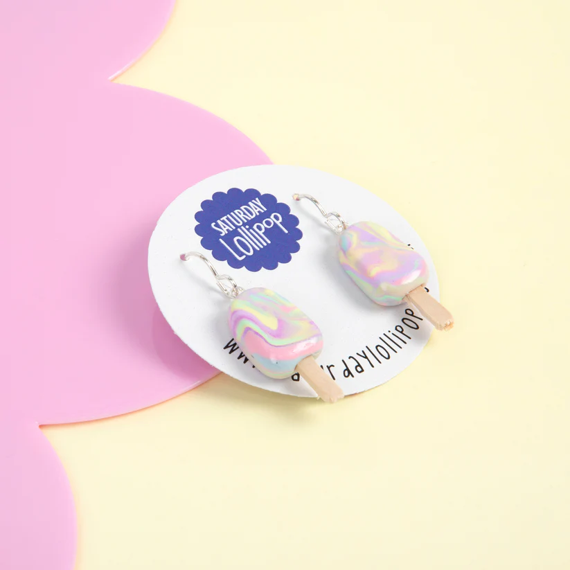 Rainbow Paddle Pop Dangles
