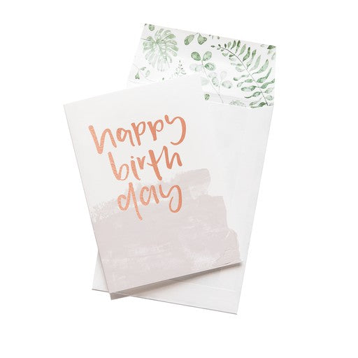Happy Birthday Greeting Card