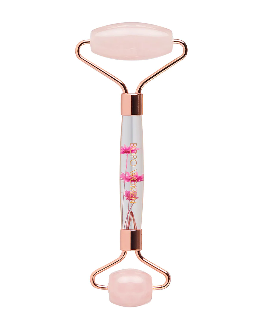 Facial Roller Floral Quartz
