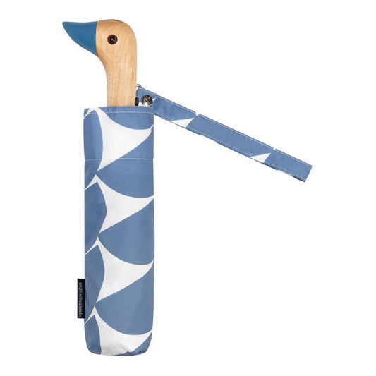 Duck Umbrella Compact Denim Moon