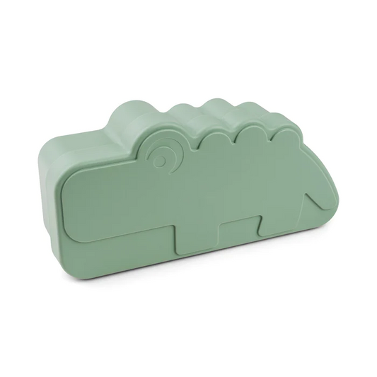 Kiddish Lunch Box Croco Green