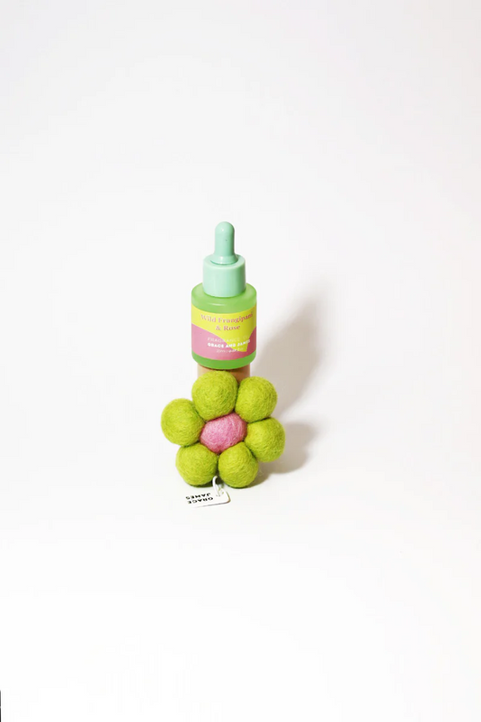 Wild Frangipani & Rose Felt Air Freshener