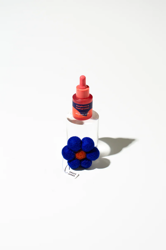 Raspberry Pomegranate Felt Air Freshener