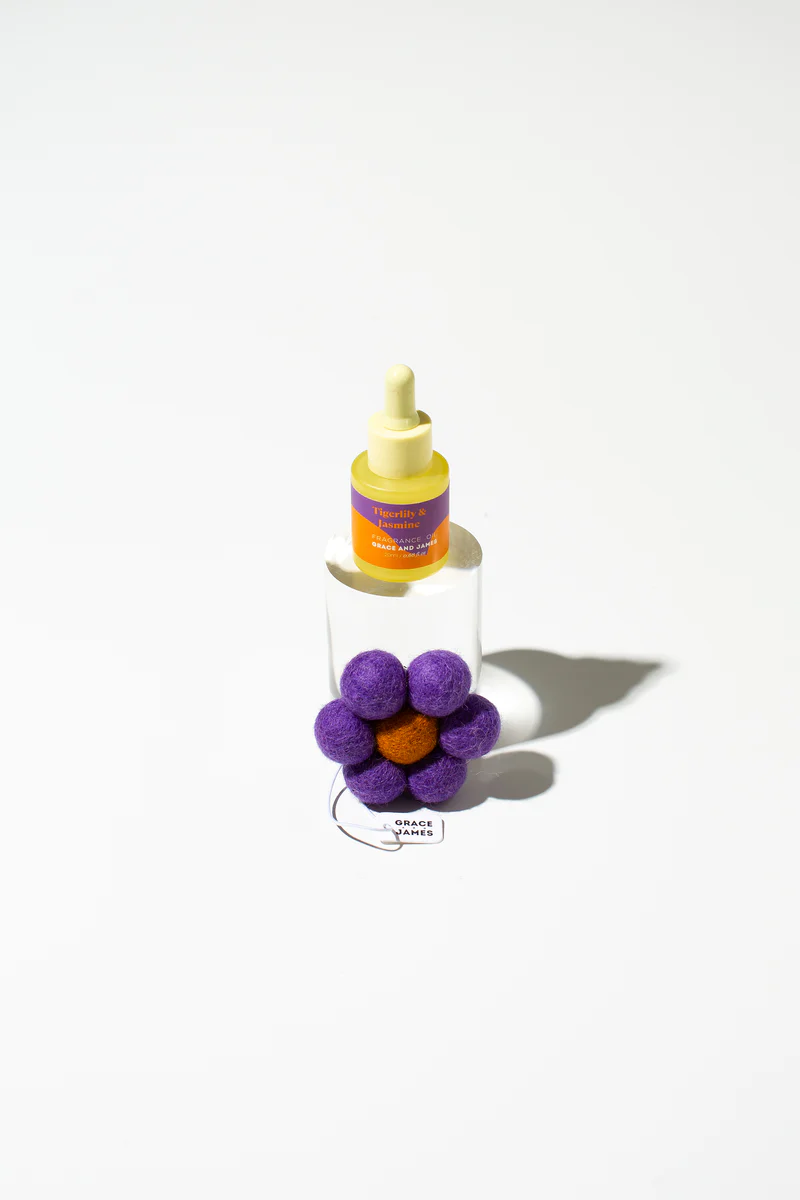 Tigerlily Jasmine Felt Air Freshener