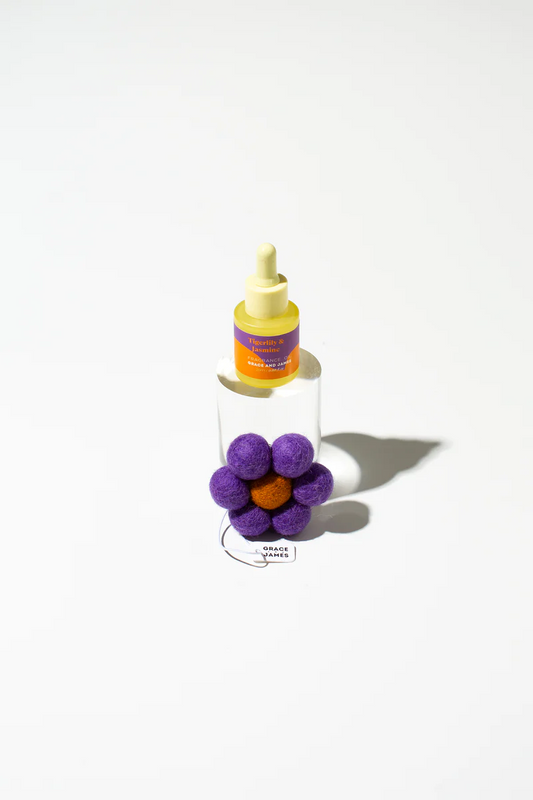 Tigerlily Jasmine Felt Air Freshener