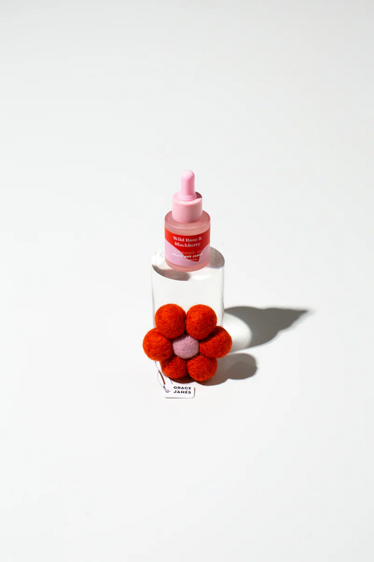 Wild Rose Blackberry Felt Air Freshener