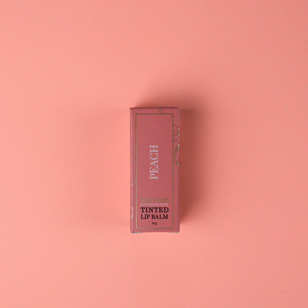 Natural Tinted Lip Balm Peach