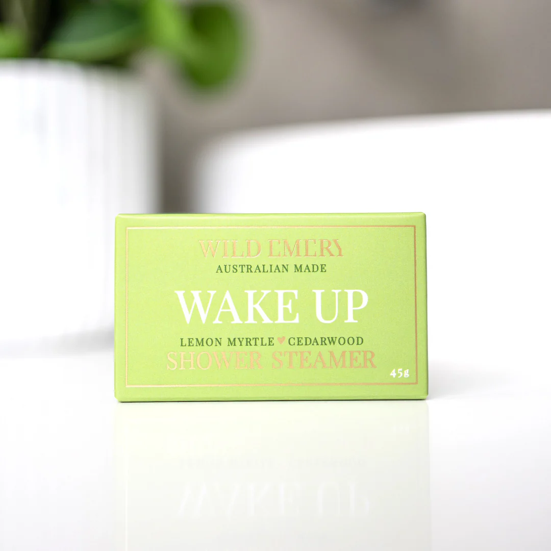 Shower Steamer Wake Up Lemon Myrtle Cedarwood