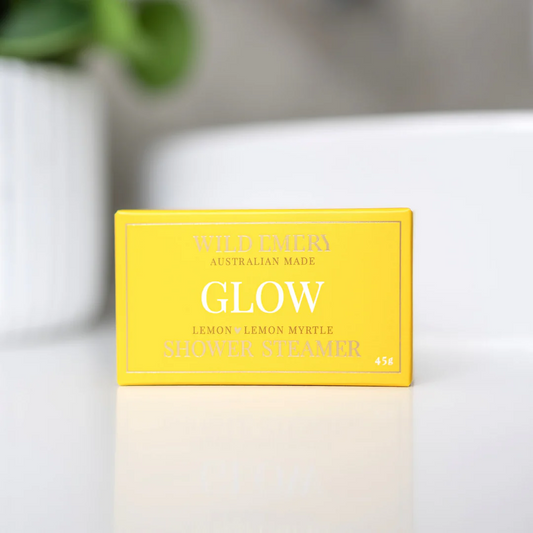 Shower Steamer Glow Lemon Lemon Myrtle