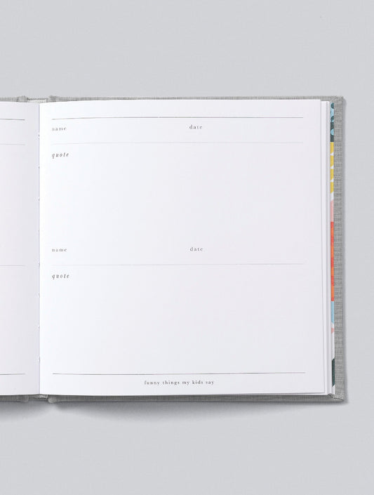 Funny Things My Kids Say Journal (jade)