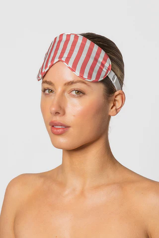 Chloe Eye Mask Cabana Stripe