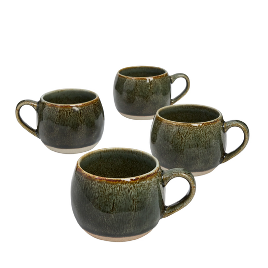 Mugs Set Of 4 - Serpentine Mineral Mug