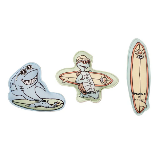 Dive Buddies Shred Turtle Aqua Set Of 3