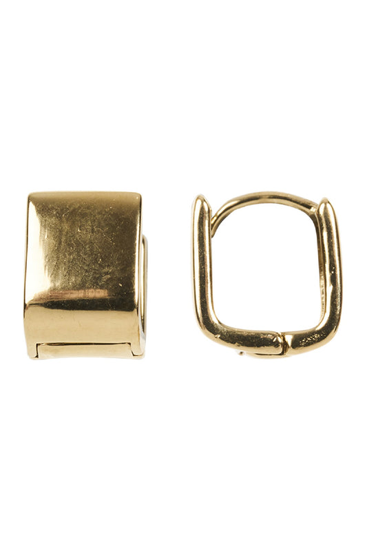 Del Ray Earring - Square Hoop