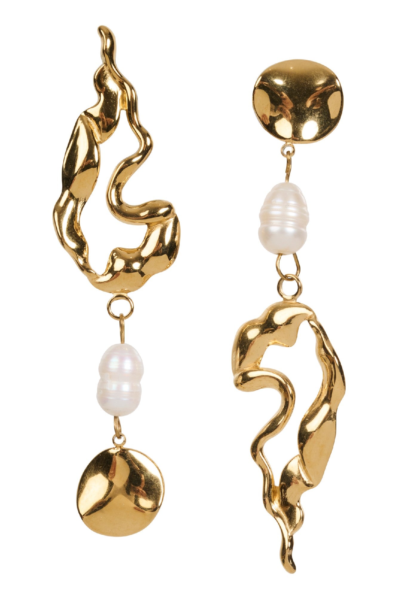 Aurora Pearl Earring - Ripple