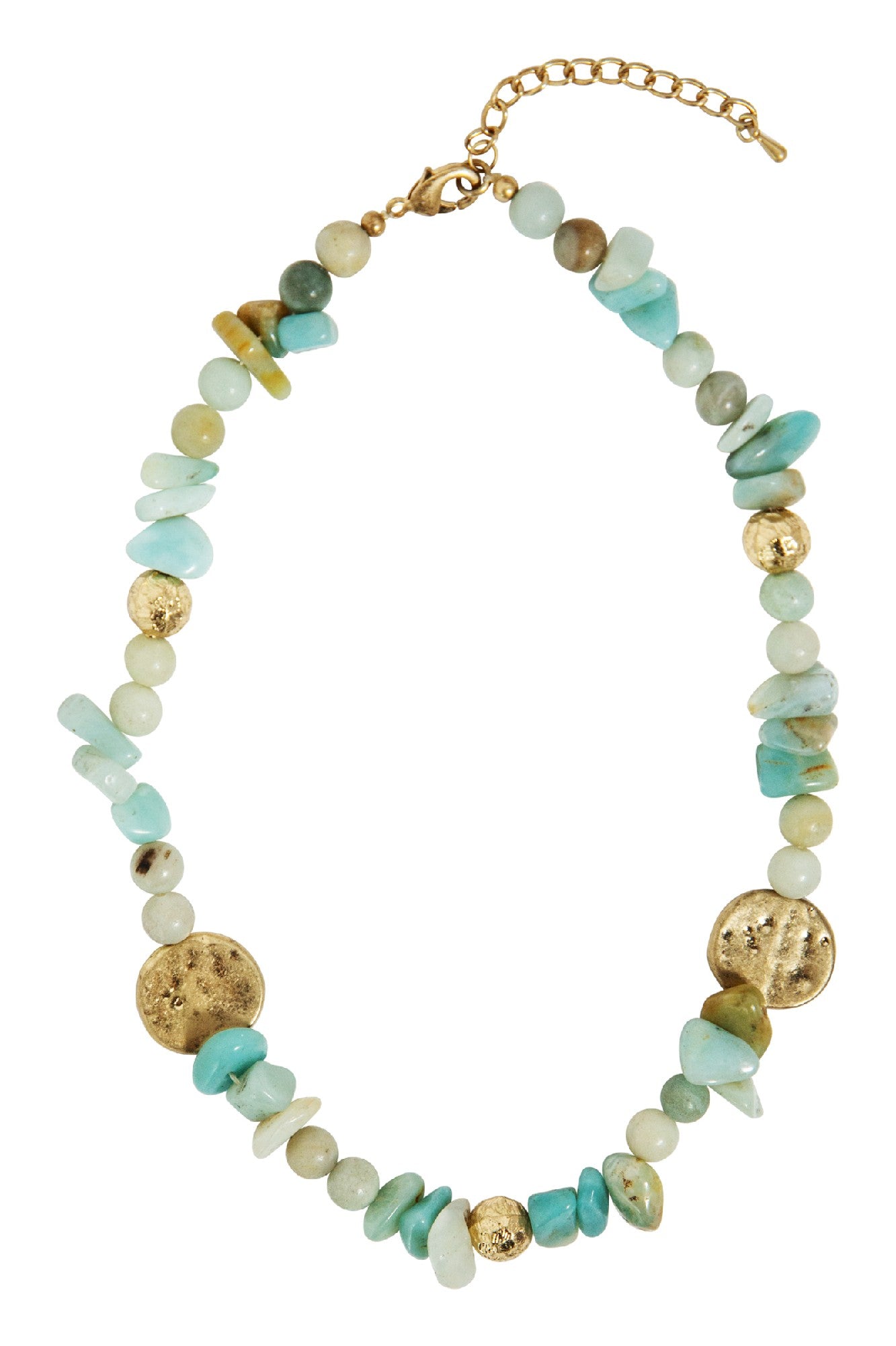Esther Necklace - Mint Stone
