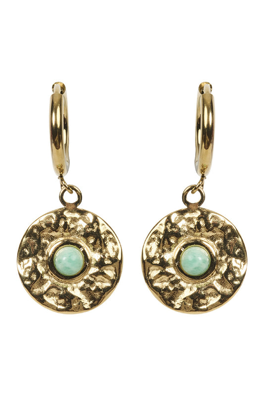 Heritage Earring - Aqua Eye