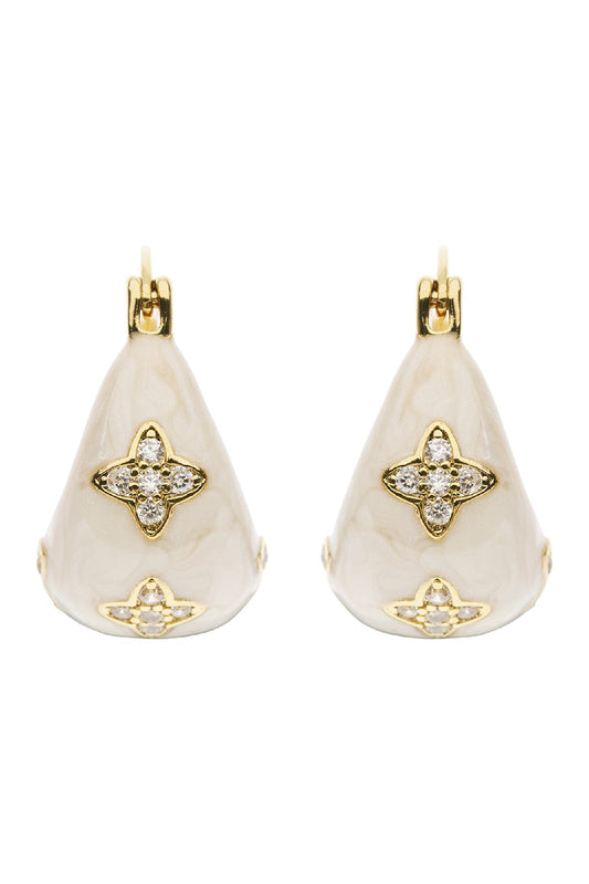 Amira Gem Earring - Pearl