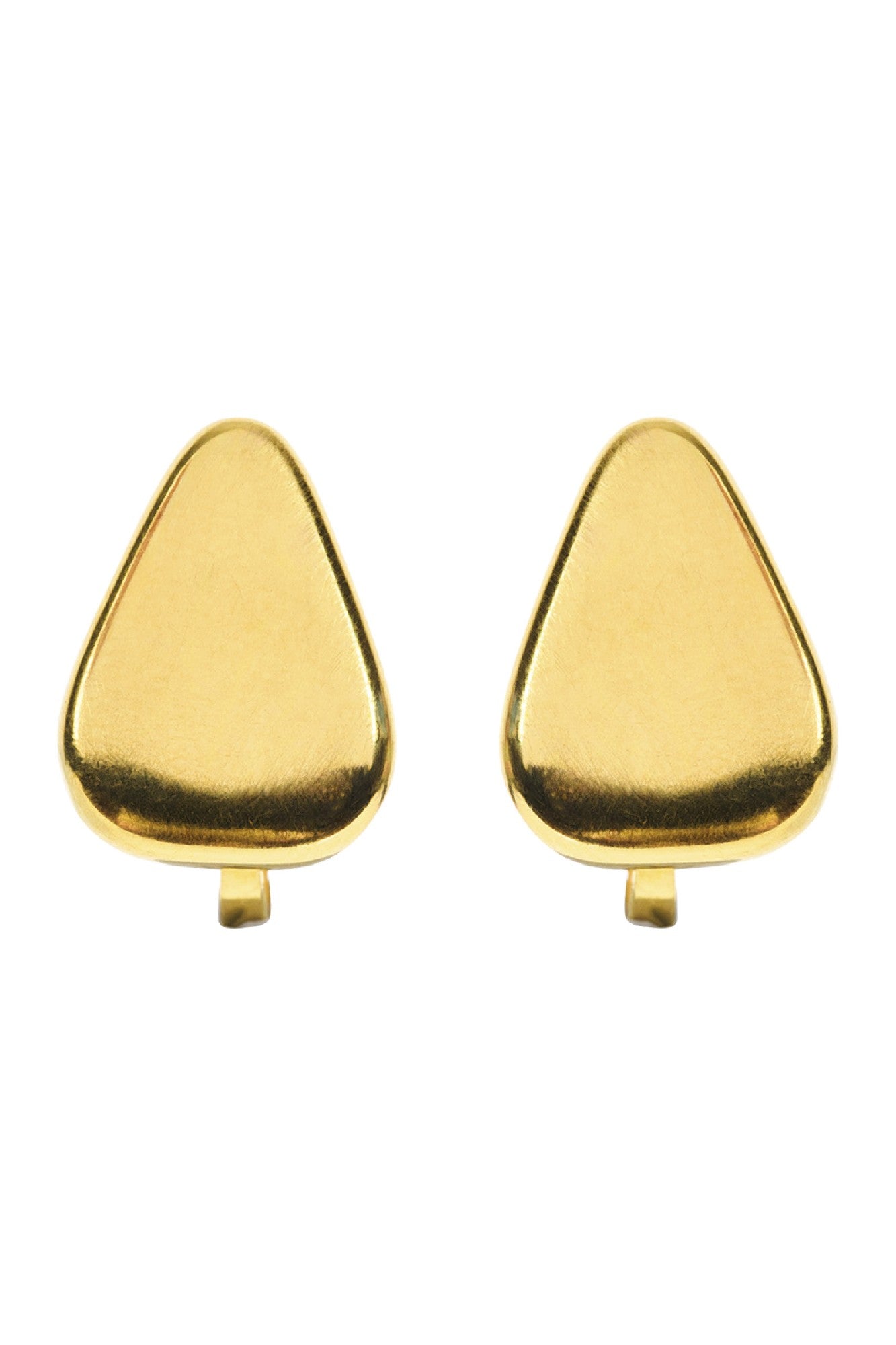 Heritage Clip On Earring - Gold Tri