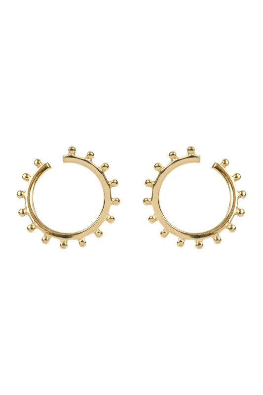San Earring - Gold Hoop