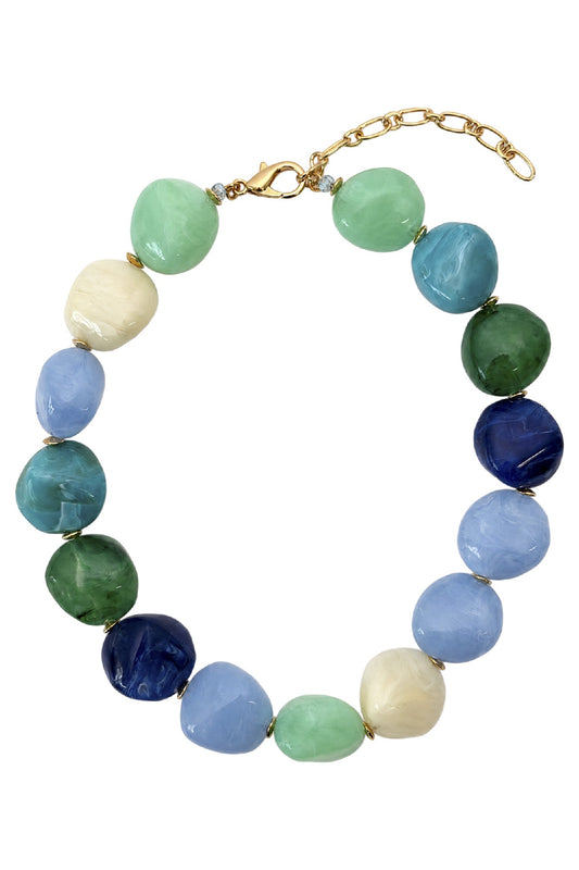 Palmera Necklace - Seafoam