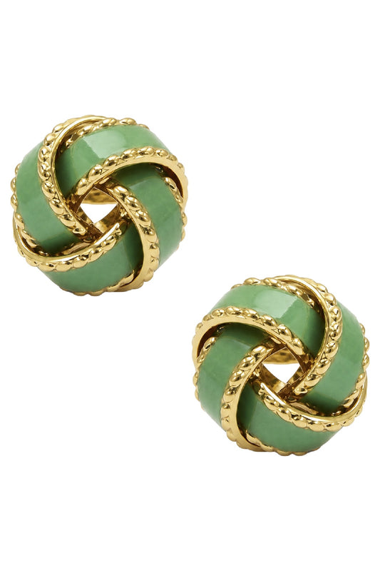 Coast Stud Earring - Lime