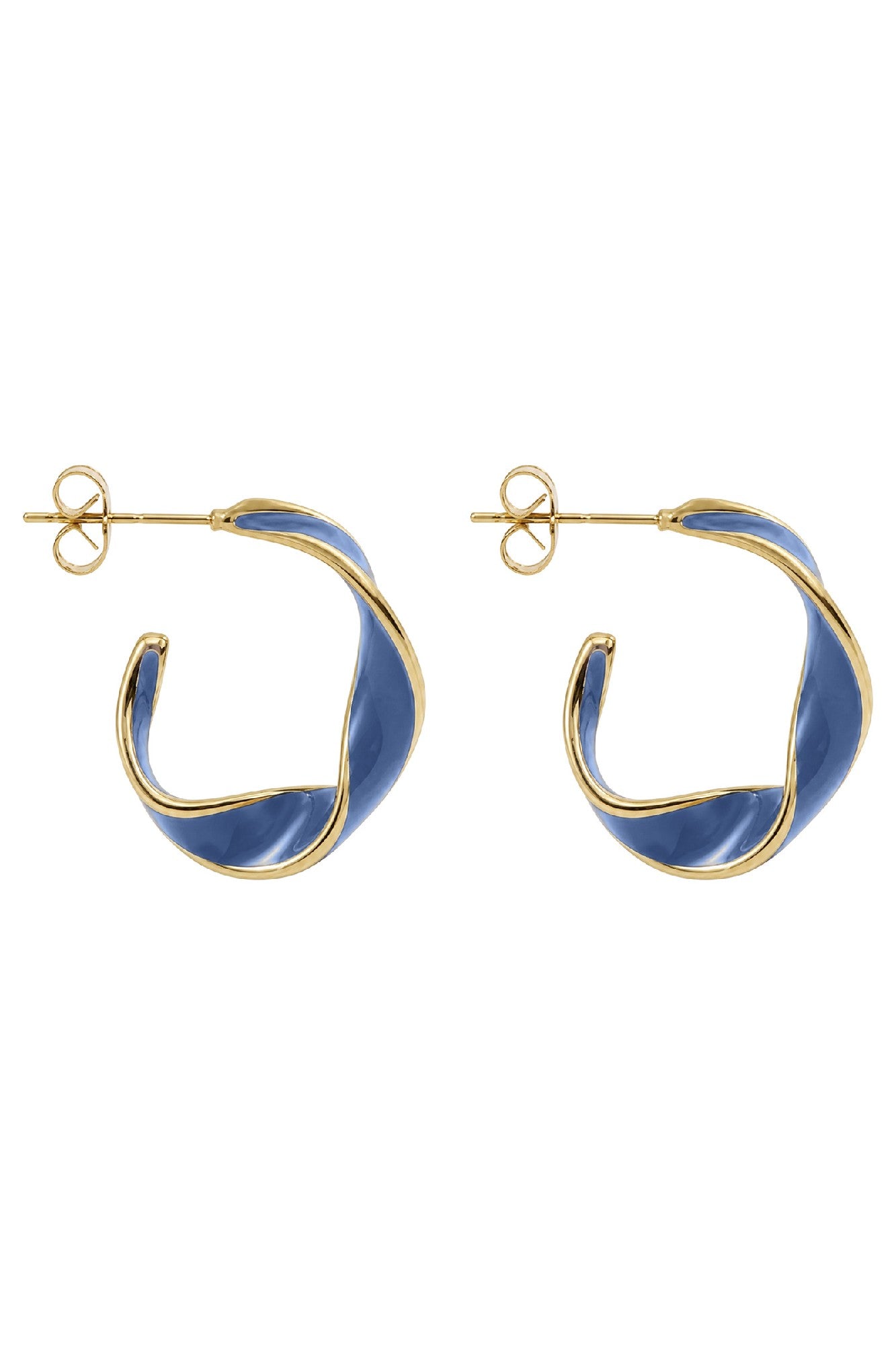 Coast Twist Hoop - Blue