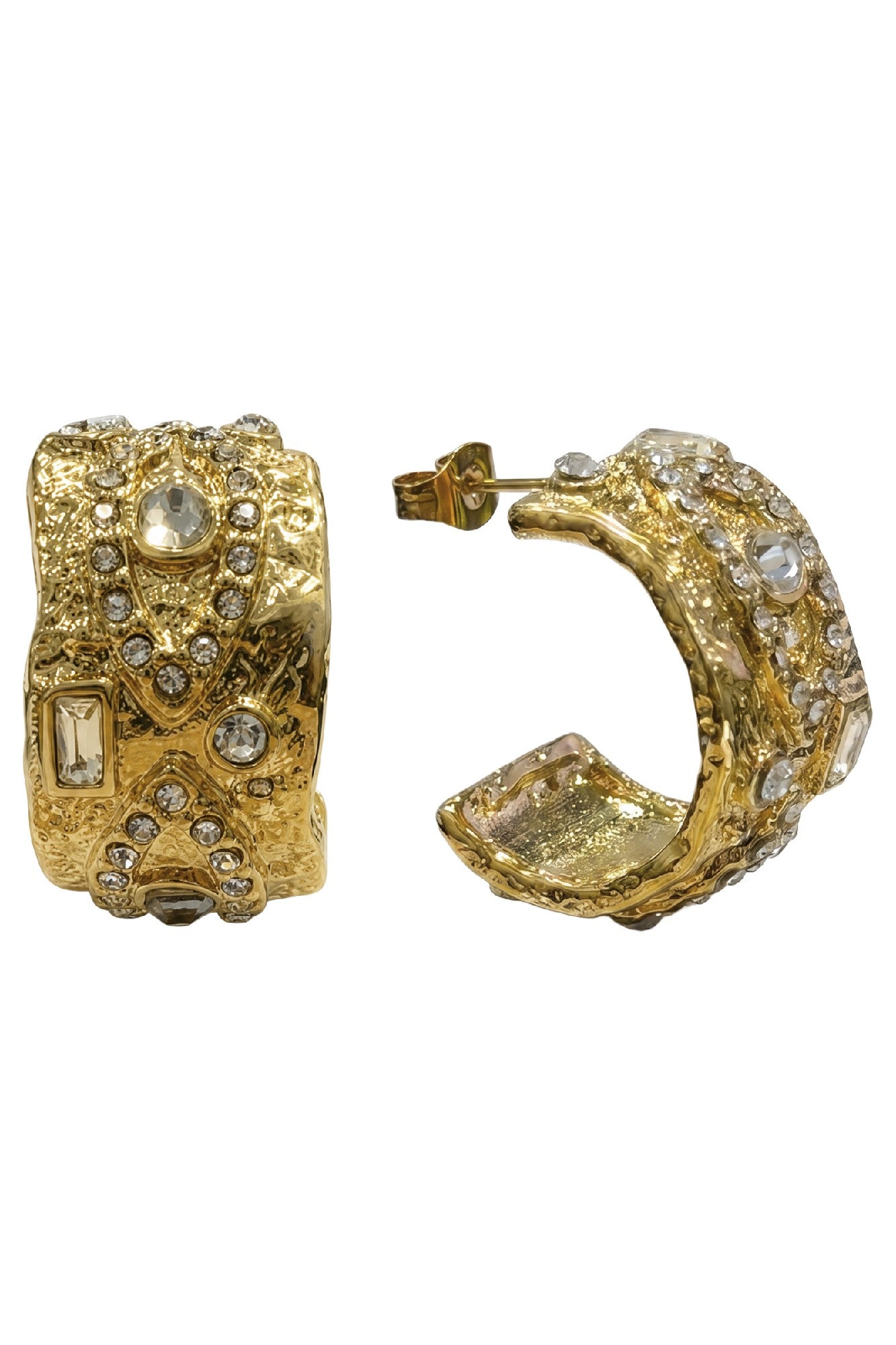 Solara Earring - Gold /zirco