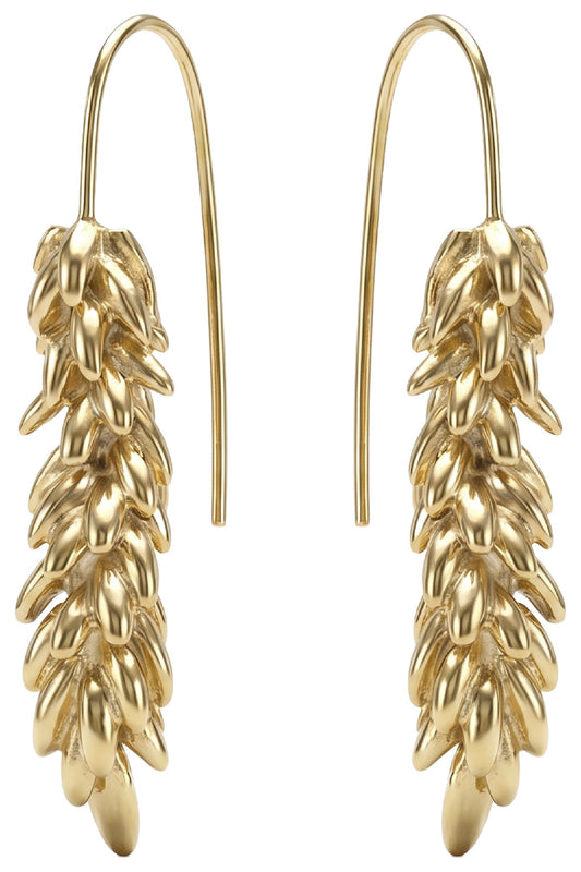 Solara Earring - Gold Leaf