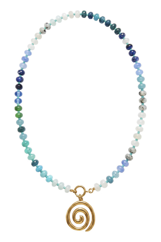 Sicily Necklace - Blue