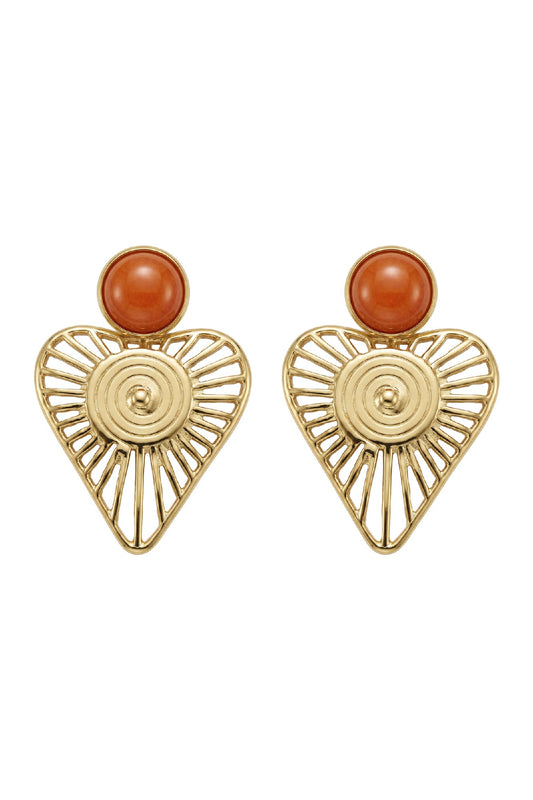 Kos Earring - Orange