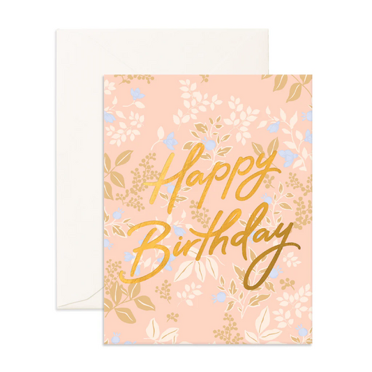 Birthday Maple Greeting Card
