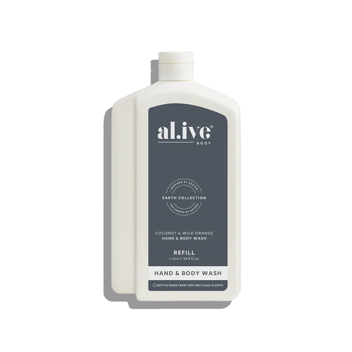 1ltr Wsh Refill Coconut & Wild Orange