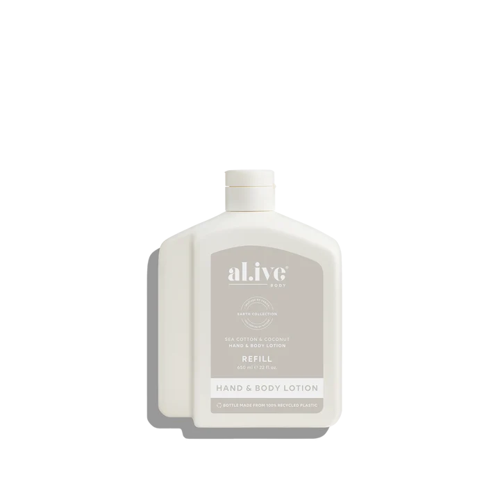 650ml Lotion Refill- Sea Cotton & Coconut