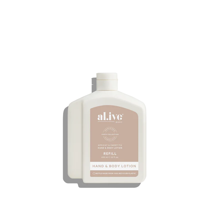 650ml Lotion Refill Apricot And Sweet Fig