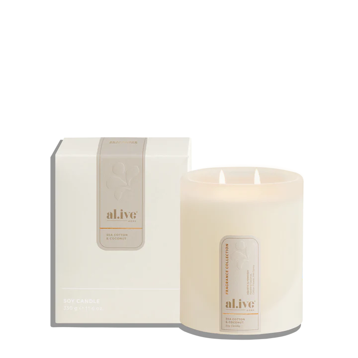 Soy Candle - Sea Cotton & Coconut