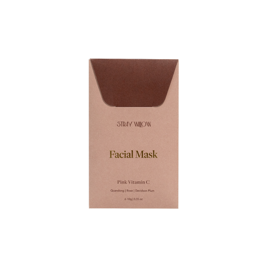 Facial Mask Pink Vitamin C