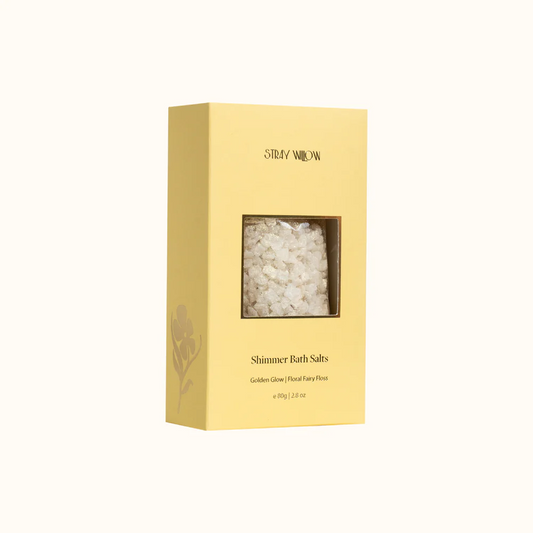 Shimmer Bath Salts Golden Glow