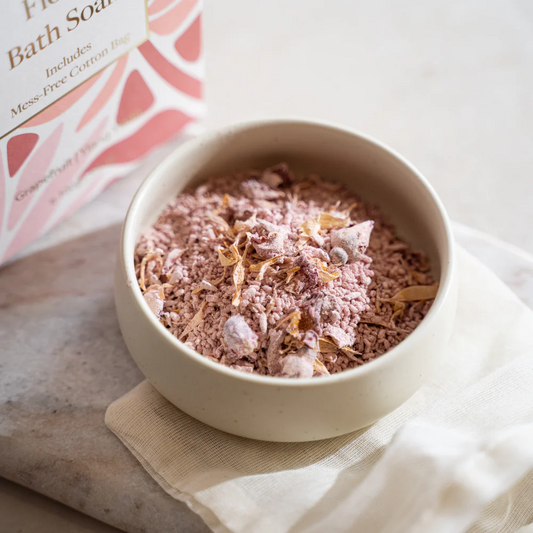Floral Bath Soak Grapefruit Ylang Ylang