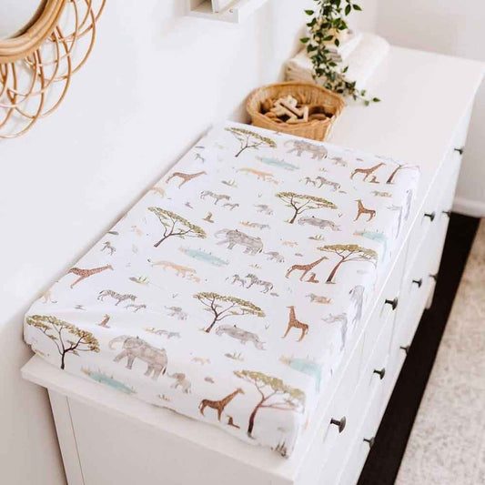Bassinet Sheet Safari