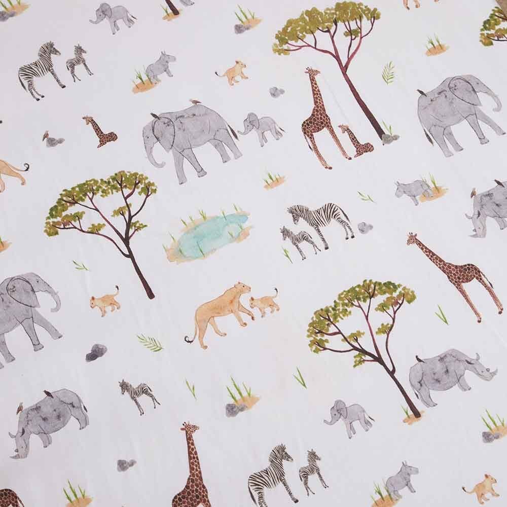 Bassinet Sheet Safari