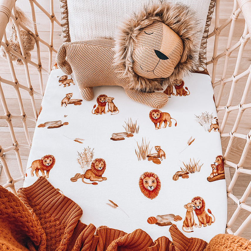 Bassinet Sheet Lion